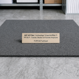 Hochwertiger Schaumstofffilter – Feinste Filtration für höchste Ansprüche FI PPI 60 P anthrazit Keyence Luftfilter für MD-F OP-88364